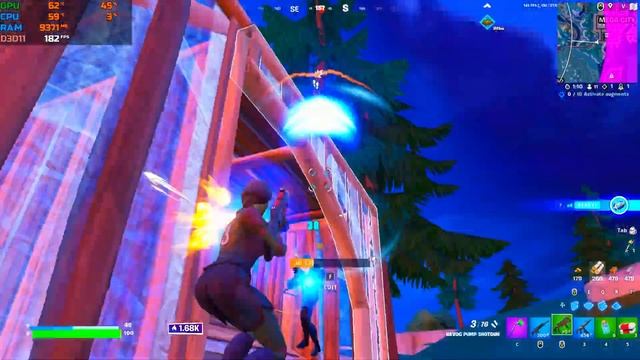 GTX 1660 SUPER Fortnite Arena Chapter 4 Performance Mode (240 FPS CAP) смотреть онлайн