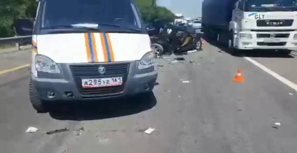 Страшное ДТП в Ростовской области смотреть онлайн