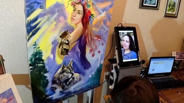 ЖЕСТЬ! Как я писал портрет целый год! Будни художника! смотреть онлайн