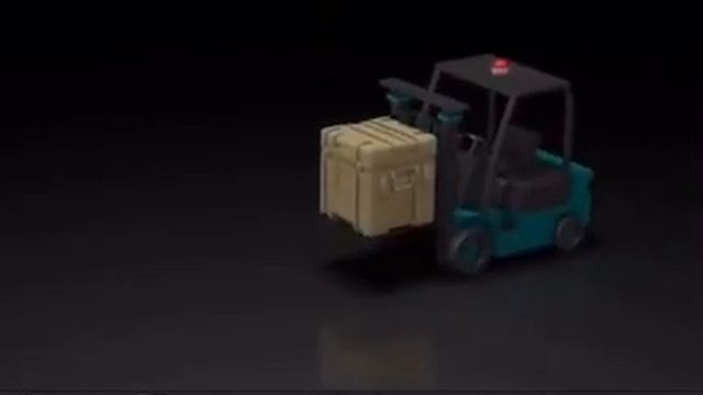 3D Forklift animation I made with Cinema 4D смотреть онлайн
