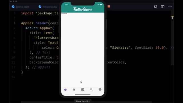 5 Building a Reusable Header Widget смотреть онлайн