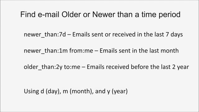 Search Emails By Date And Time - Hidden Gmail Trick