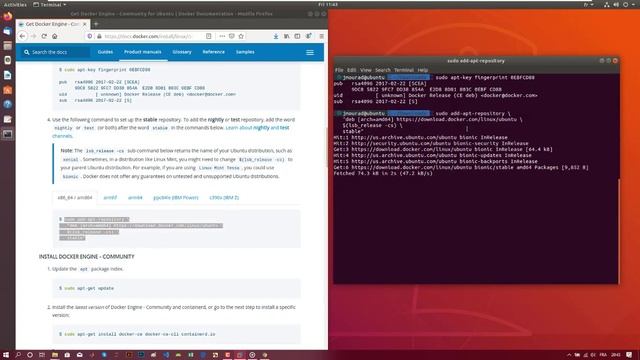 How To : Install Docker on Ubuntu 18.04 LTS смотреть онлайн