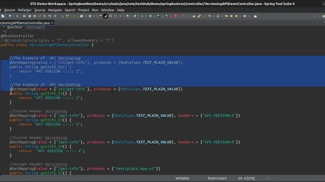 REST Client, Versioning API and CORS Cross Origin | Springboot смотреть онлайн