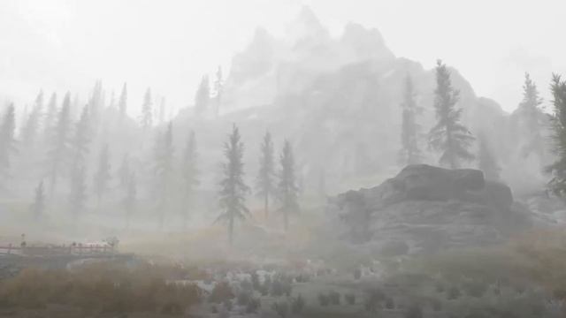 Skyrim SE - Weather Mod (Vivid Weather mod) All 4 weather *HD смотреть онлайн