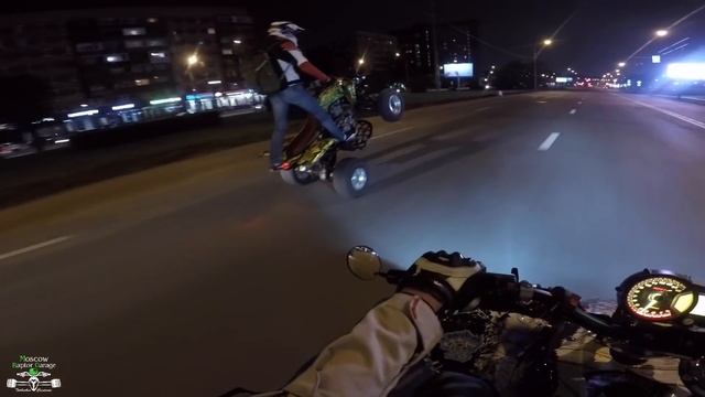 Пенсионерская покатушка. Yamaha Raptor 700 / YFZ600RS смотреть онлайн