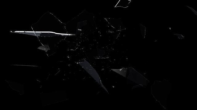 FREE FOOTAGE OVERLAY - Shattered Glass - Rendered In Cinema 4d - 2560 X 1440 Px