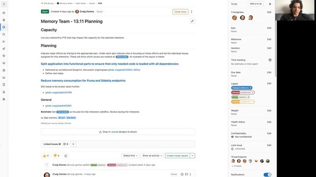 GitLab 13.11 Kickoff - Enablement:Memory смотреть онлайн