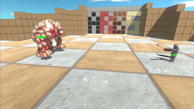 Giant Strong Lava Golem Vs Every Unit ARBS |Animal Revolt Battle Simulator