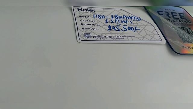 Haier Launched Orginal T3 Inverter A.C | 18HPM 1.5 Ton