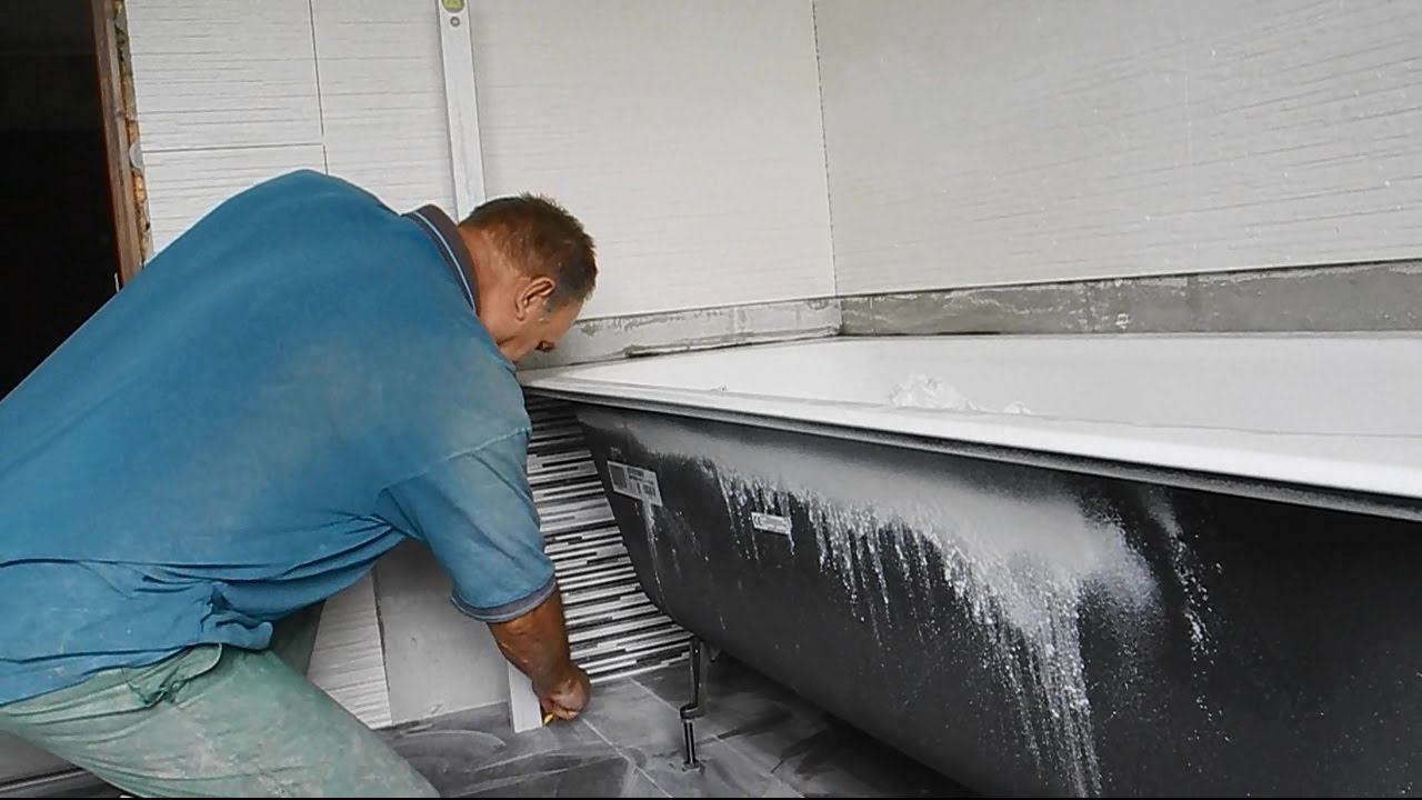 Экран для ванны из гипсокартона своими руками смотреть онлайн