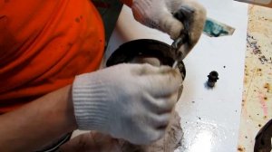 Как заменить колодки ручника - Митсубиси Лансер 10