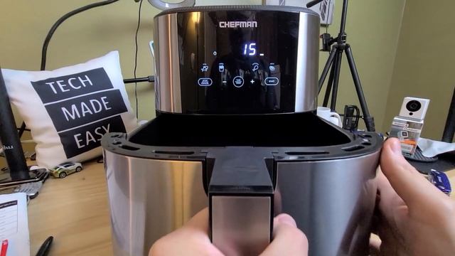 Part 1 of 2 Chefman 8-Qt Air Fryer unBoxing & Close Up airfryer смотреть онлайн