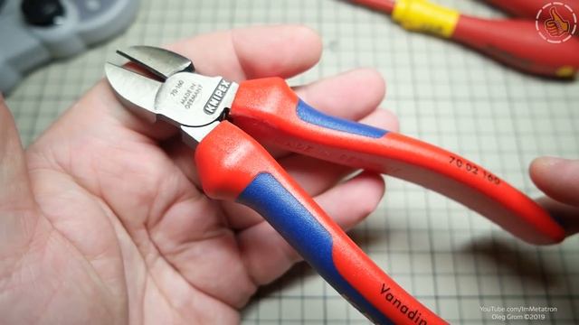 Кусачки боковые - KNIPEX 70 02 160 - Мой инструмент смотреть онлайн