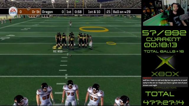 OG Xbox Game 57 of 992 NCAA Football 07 смотреть онлайн