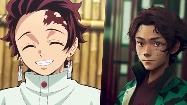 Animated Characters in Real Life - Ai Midjourney смотреть онлайн