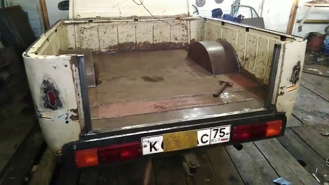 Ремонт ИЖ-2715. Восстановление кузова, задних крыльев. смотреть онлайн