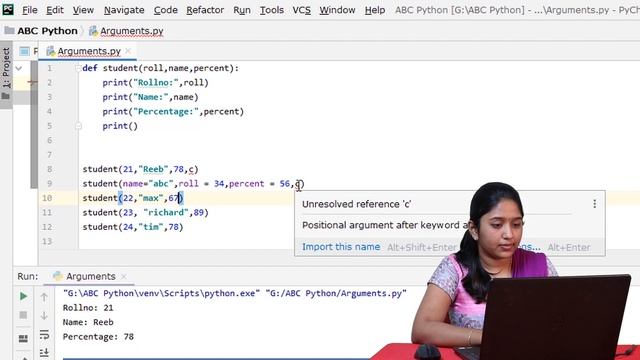 Functions in Python Continued | Types of Function Arguments | #13 ABC Python Tutorial for Beginners смотреть онлайн