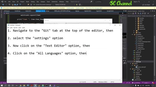 How to Enable Line Numbers on a Visual Studio Code Editor смотреть онлайн
