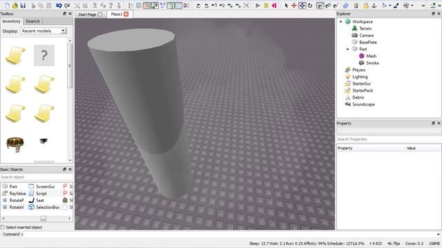 Roblox studio tutorial make a model have a mesh then turn in to a tool!!! смотреть онлайн