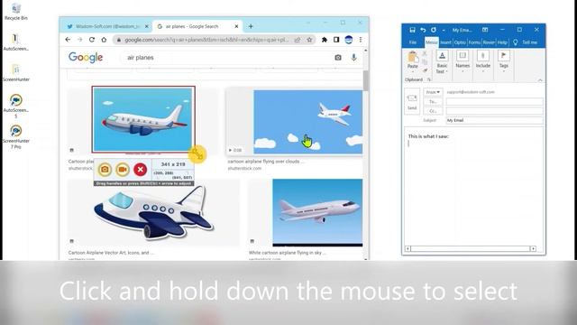 Easy way to capture screen & send email (not an attachment) смотреть онлайн