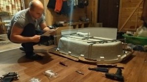 Пошаговая сборка душевой кабины