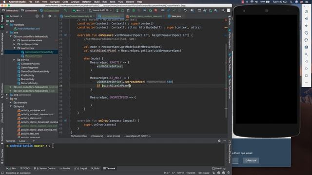40 Android → Custom View cơ bản смотреть онлайн