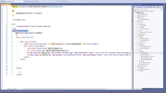 Bootstrap Card Implement in ASP.NET CORE смотреть онлайн