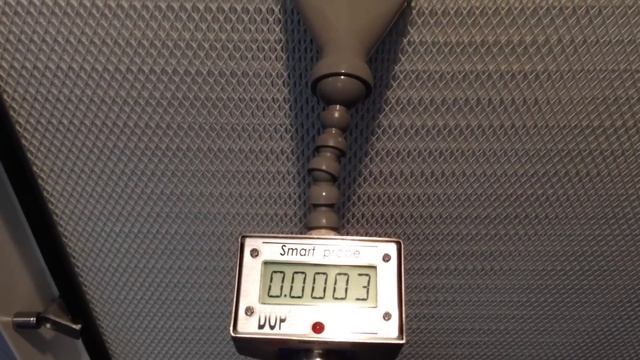 HEPA filter test demonstration - DOP test смотреть онлайн