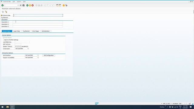 SAP - SICF for HTTP Services (Create External Alias and shorten Web DynPro URL) смотреть онлайн