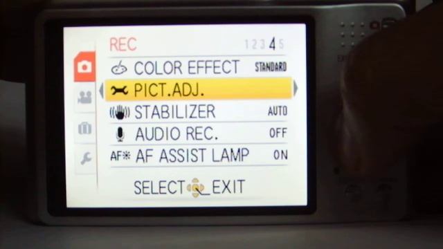 Panasonic Lumix DMC TZ10 Menus смотреть онлайн