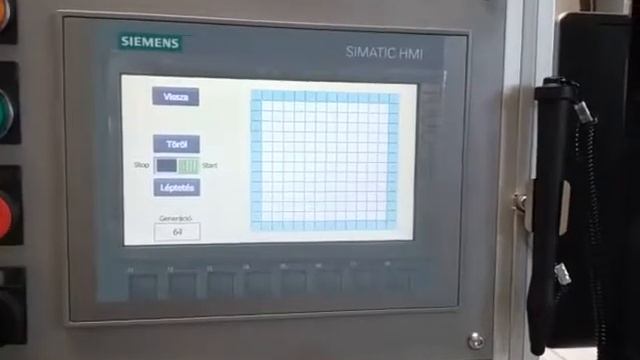 SIEMENS SIMATIC KTP700 - GAME OF LIFE смотреть онлайн
