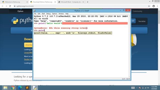 First program in python for Beginners. #FirstPythonProgram смотреть онлайн