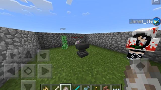 Как дать мобу имя без бирки!MCPE 0.14.0/0.15.0 смотреть онлайн