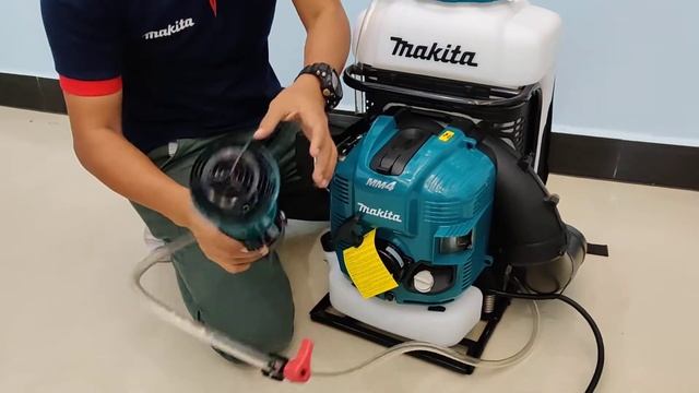 Unboxing Makita PM7650H Engine Mist Blower смотреть онлайн