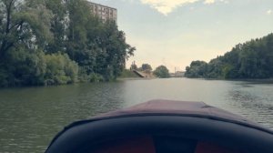 Отдых на Оби. Выходной на реке. Катаемся на лодке. Лето в Новосибирске. Лодка ПВХ.