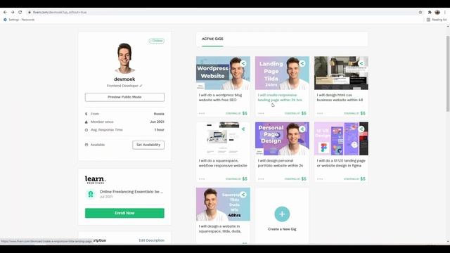 ПОКАЗЫВАЙ СВОЕ ПОРТФОЛИО ВЕЗДЕ И ТЕБЯ ЗАМЕТЯТ | Behance, Dribbble, Fiverr, Upwork, Linkedin смотреть онлайн