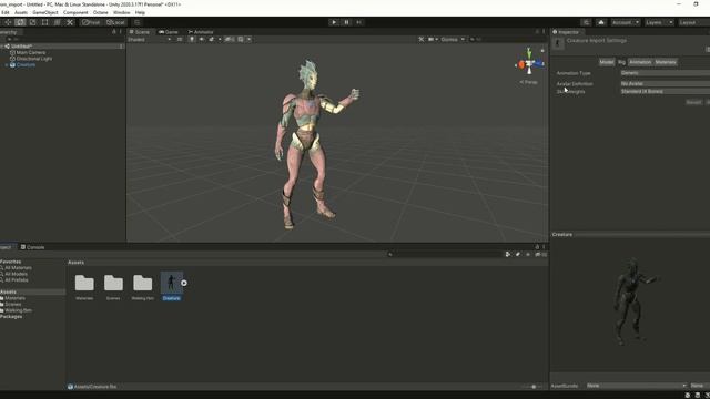 Combining Mixamo animations in Blender and importing it into Unity3D смотреть онлайн