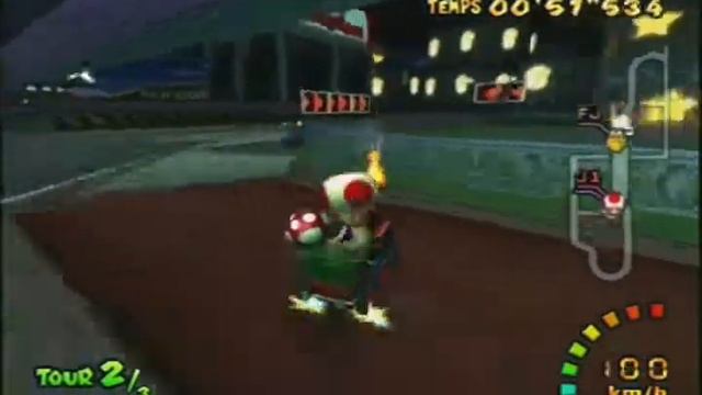 Mushroom City -Flap : 31"017 ~ Mario Kart: Double Dash!! смотреть онлайн