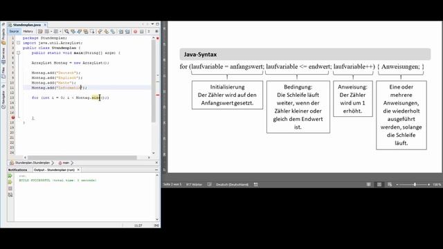 Java 21: For-Schleife - Zählschleife - Teil 2 смотреть онлайн