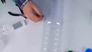 Водосточная труба из пластиковых бутылок