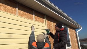 Металлосайдинг для наружной отделки дома монтаж / металлосайдинг своими руками как установить