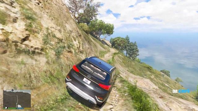 HYUNDAI SANTA FE OFFROADING | GTA V смотреть онлайн
