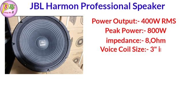 JBL All Speaker Details And Price | 15WP550 Mid Bass Speaker | 18SWS1100 Bass Subwoofer смотреть онлайн
