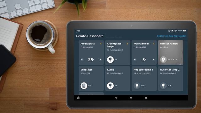Amazon Alexa Dashboard auf Fire Tablet nutzbar | Smart Home Dashboard [DEUTSCH] смотреть онлайн