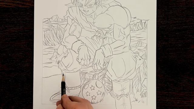 Goku Ultra Instinct Hero of Universe 7 | Redraw fan's Drawing смотреть онлайн
