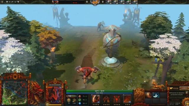 Dota 2 Bloodseeker - The Gallows Understudy set preview смотреть онлайн