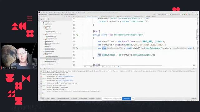 Using code generation for test automation – the fancy way | Roman's Tech Talk @ WAD 2021 смотреть онлайн