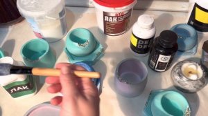 Чем покрыть гипсовые изделия, нужна ли грунтовка/подсвечник из гипса/ свечи в гипсовом кашпо