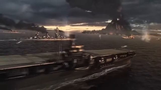 World of Warships X kantai collection смотреть онлайн